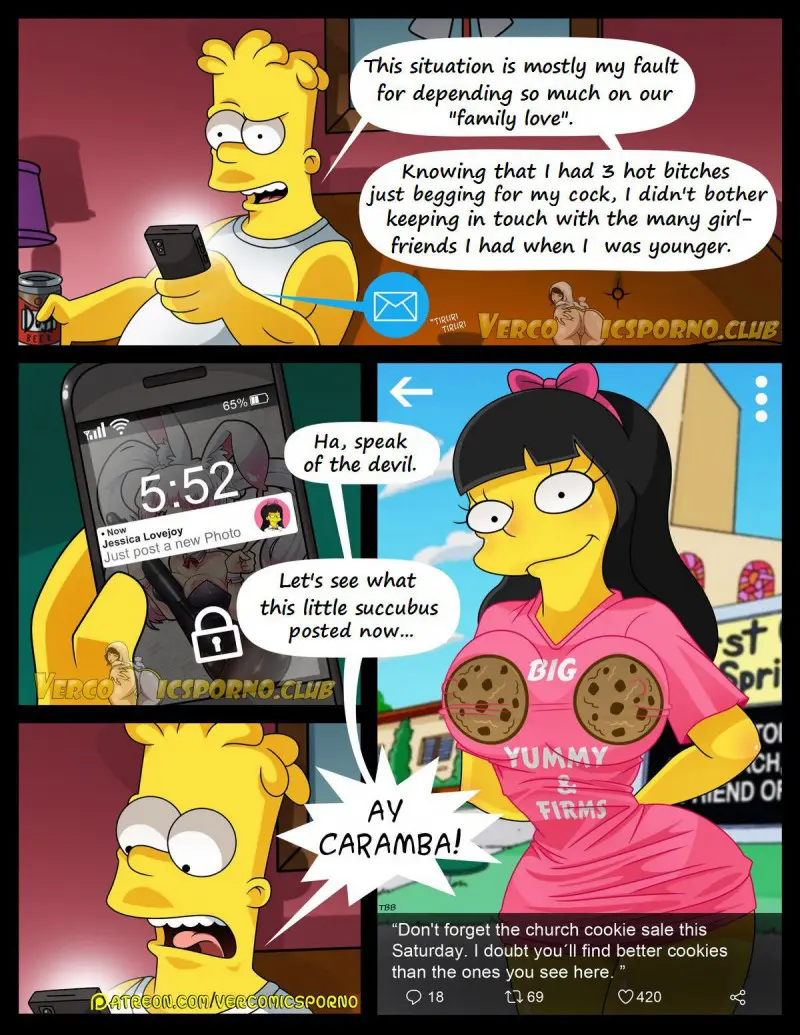 Theres No Sex Without Ex The Simpsons By Milky Bunny