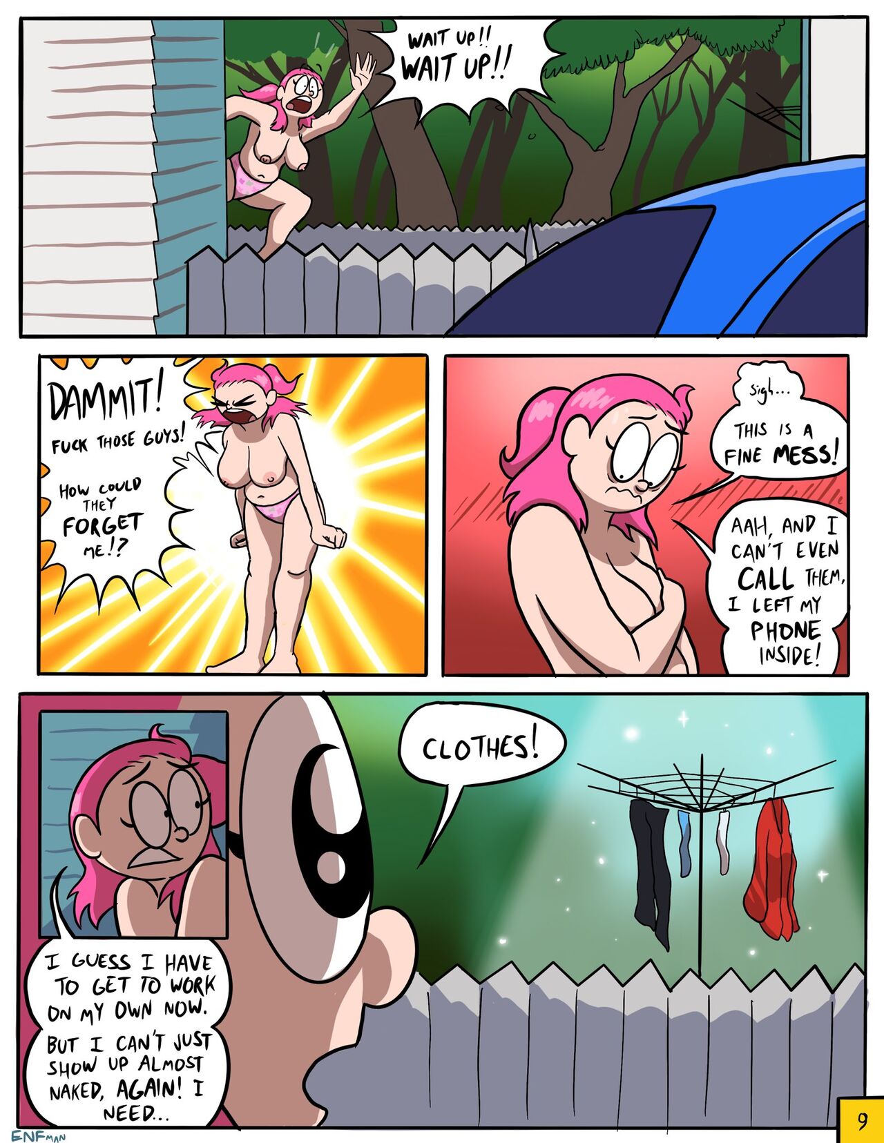 Better Late Than Naked By ENFman Hentai Comics Free