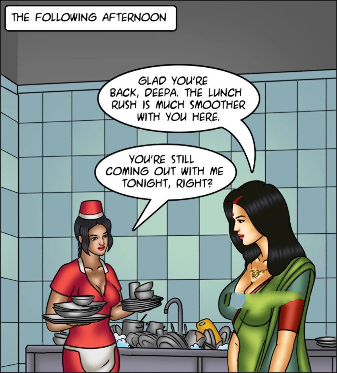 Savita Bhabhi 149 On The Rebound By Abel Hentai Comics Free