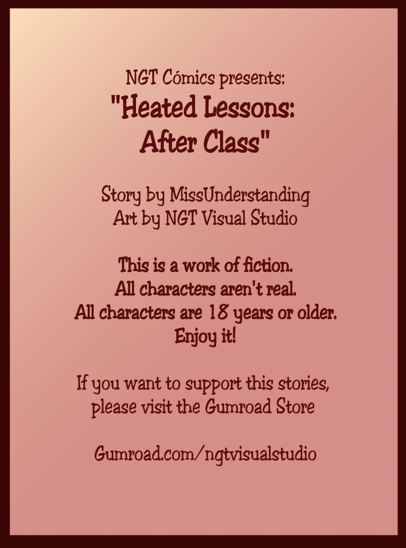 Heated Lessons After Class By Ngt Hentai Comics Free