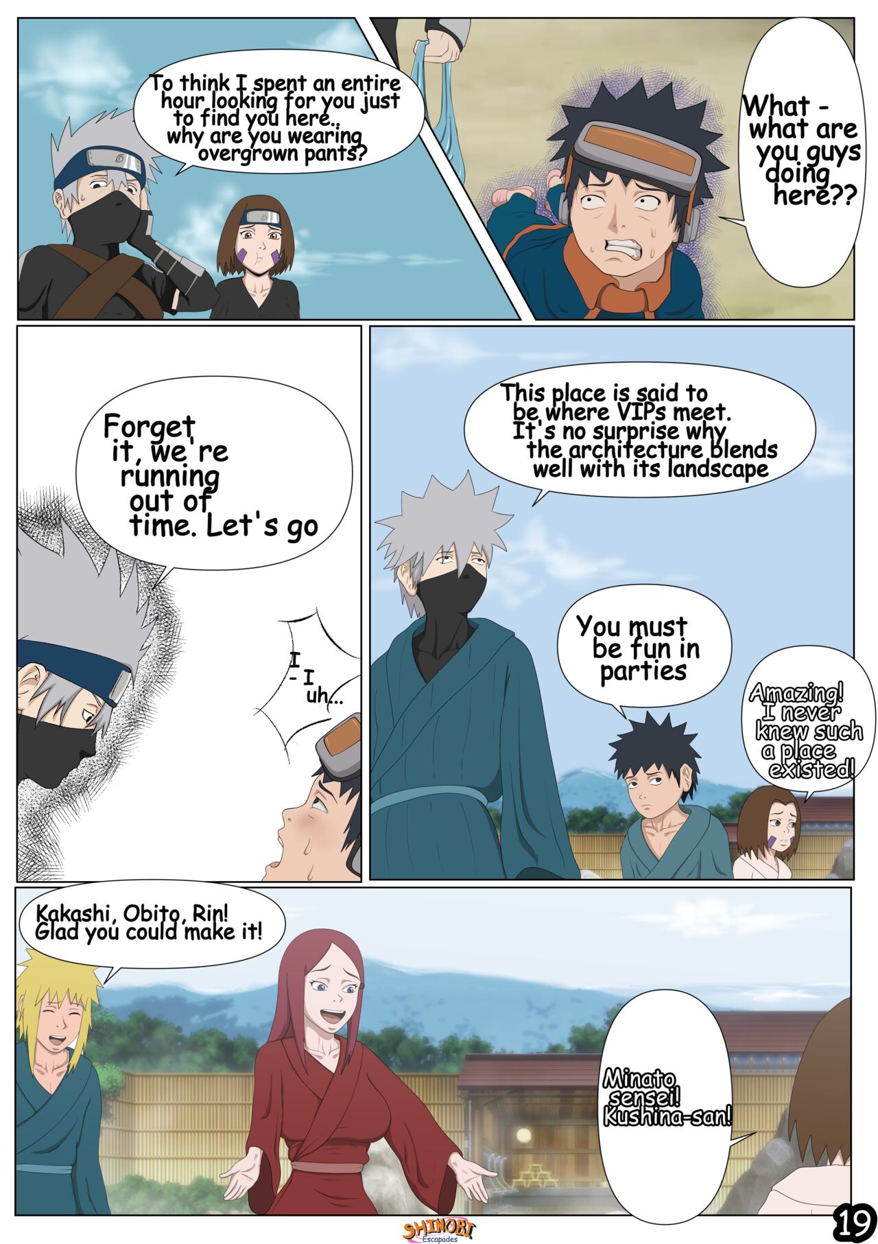 Shinobi Escapades Chapter 2 Naruto By Erogakure Hentai Comics Free