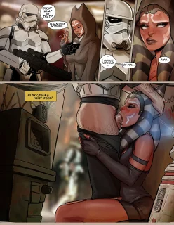 Cherry-gig- Ahsoka Tano & Talia Coruscant Night Life (Star Wars)