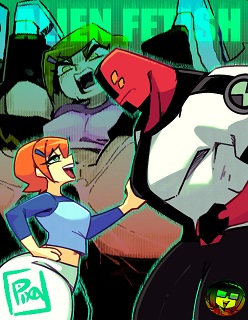 Gwen- Alien Fetish (Ben 10)- [PixZapix]