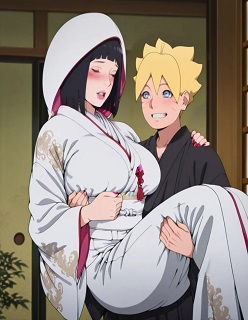 [Milky] Hinata X Boruto- [AI Generated]