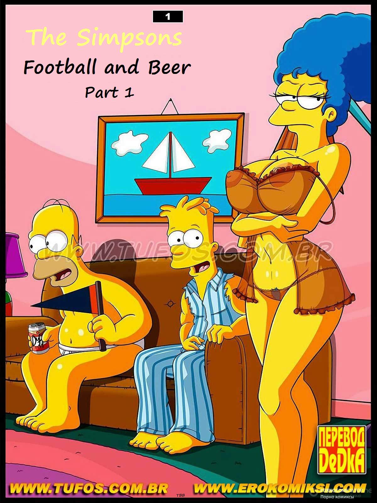 The Simpsons Football And Beer Hentai Comics Free