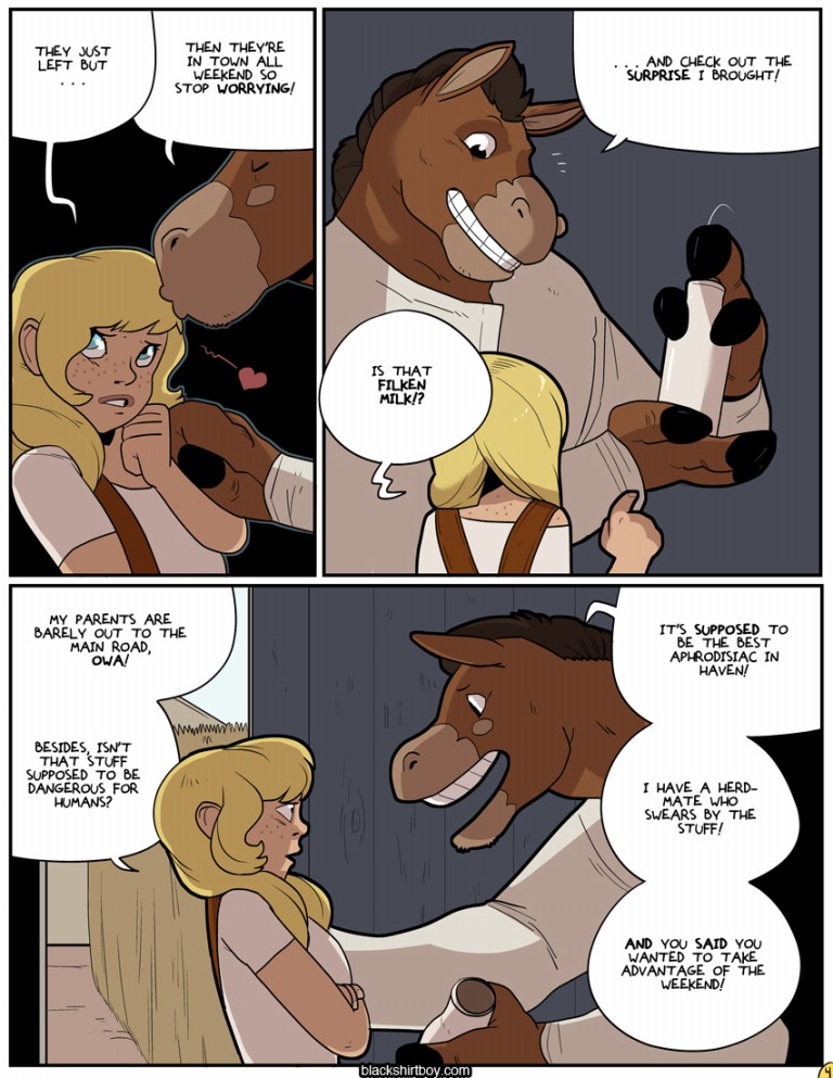 Horse Fucks Girl Cartoon Porn - Tales From Dreamland- Love On The Plains - Hentai Comics Free