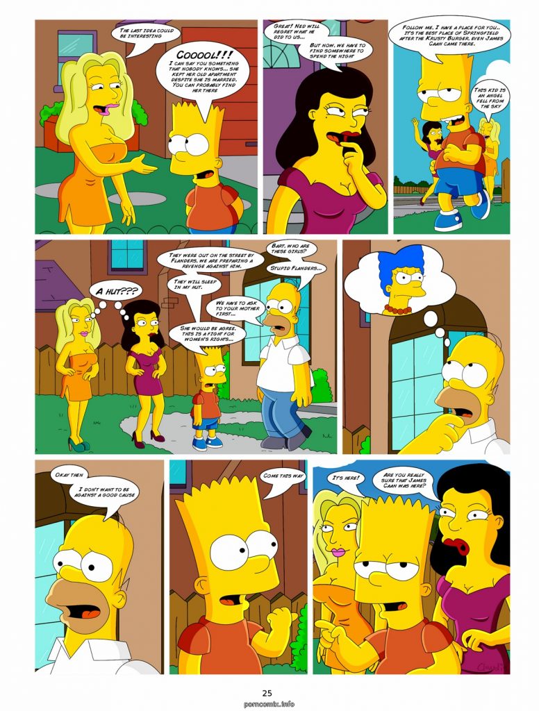 Simpsons- Road To Springfield- [complete] - Hentai Comics Free