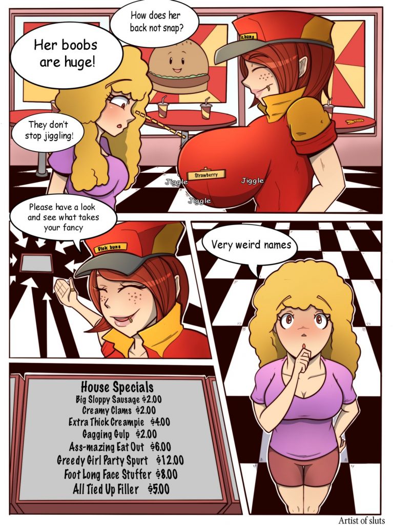 Cartoon Shemale With Big Dick - Dick Buns- By Artist of Sluts - Hentai Comics Free