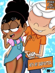 180px x 240px - The Loud House- He's My Babysitter- [Myster Box] - Hentai Comics Free