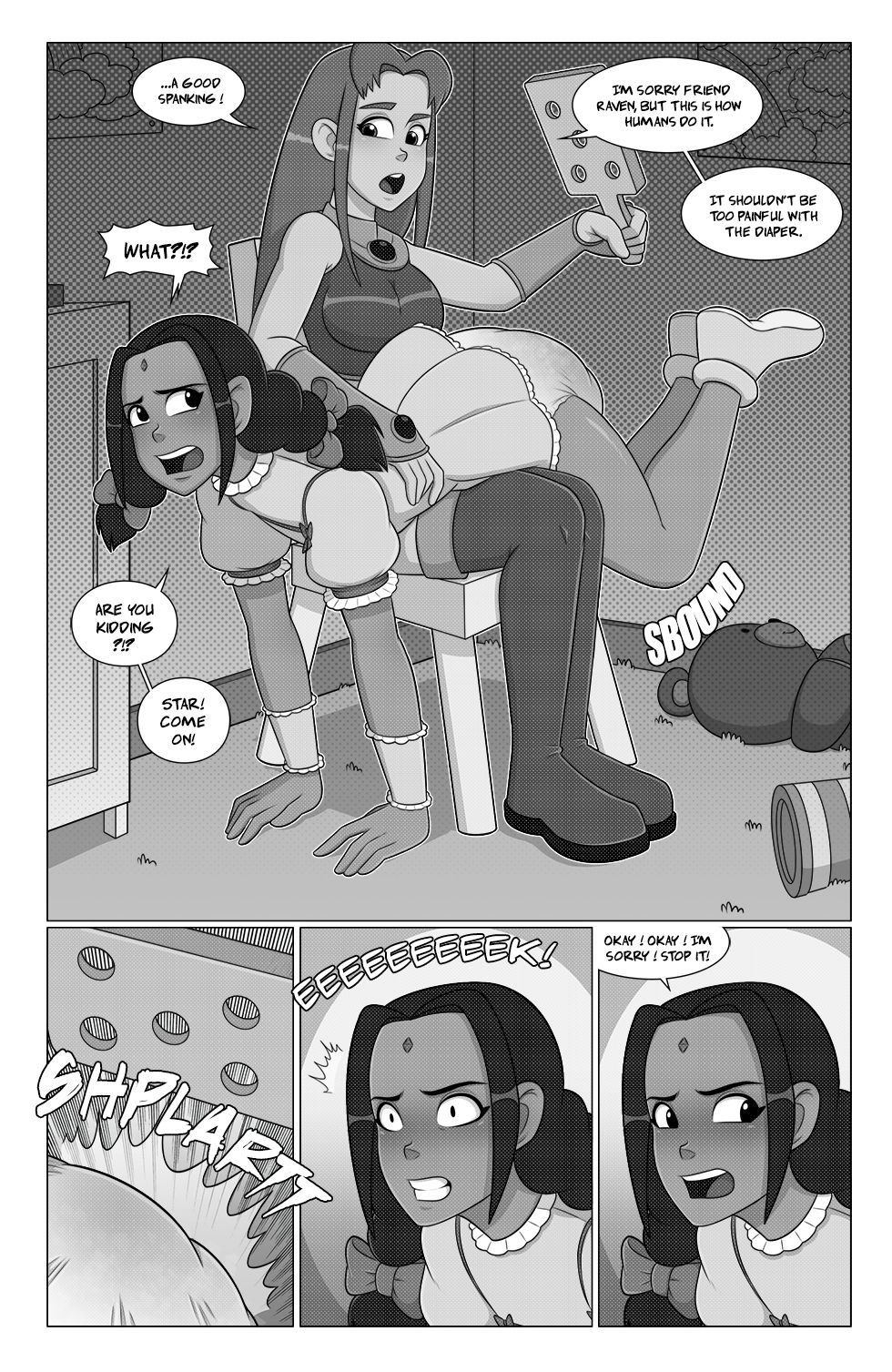 Teen Titans- A Teen Titan’s Toilet Troubles- [PieceofSoap]