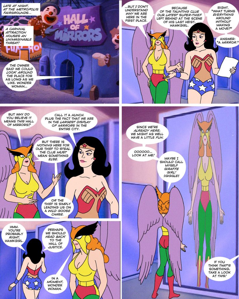 Super Friends with Benefits- Done with Mirrors- [By Wonder Woman] -