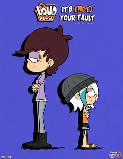 The Loud House-  It’s Not Your Fault- [By JaviSuzumiya]