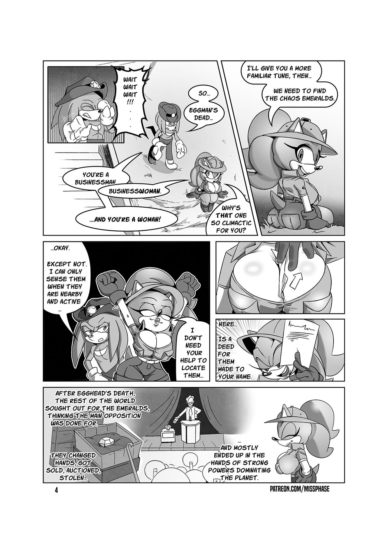 Sonic The Hedgehog- Chief Operative Whore Issue 2- [By Miss Phase]