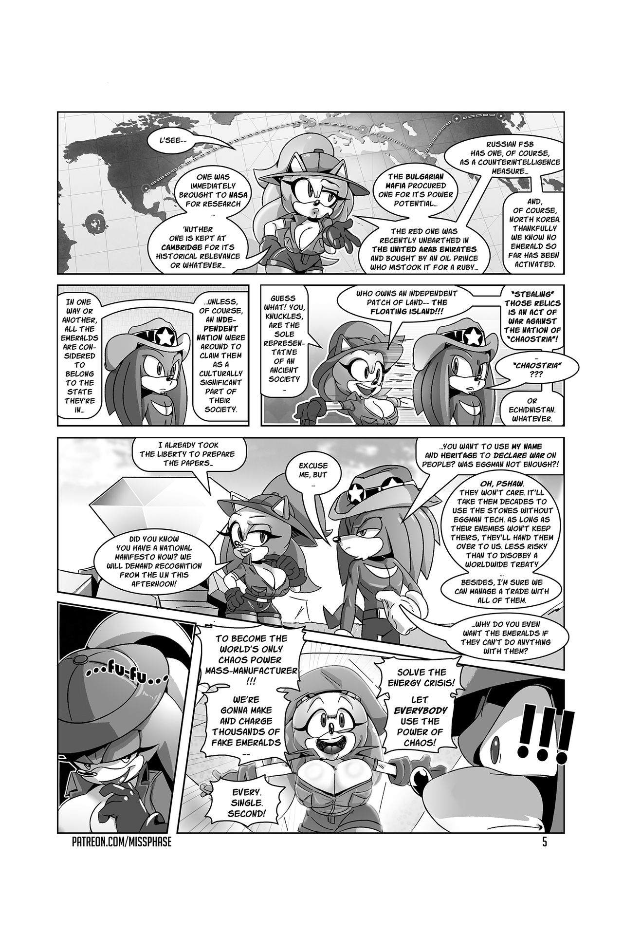 Sonic The Hedgehog- Chief Operative Whore Issue 2- [By Miss Phase]