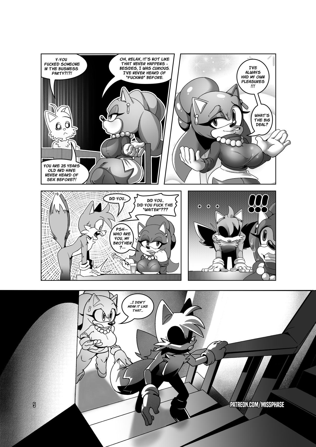 Sonic The Hedgehog- Chief Operative Whore Issue 2- [By Miss Phase]