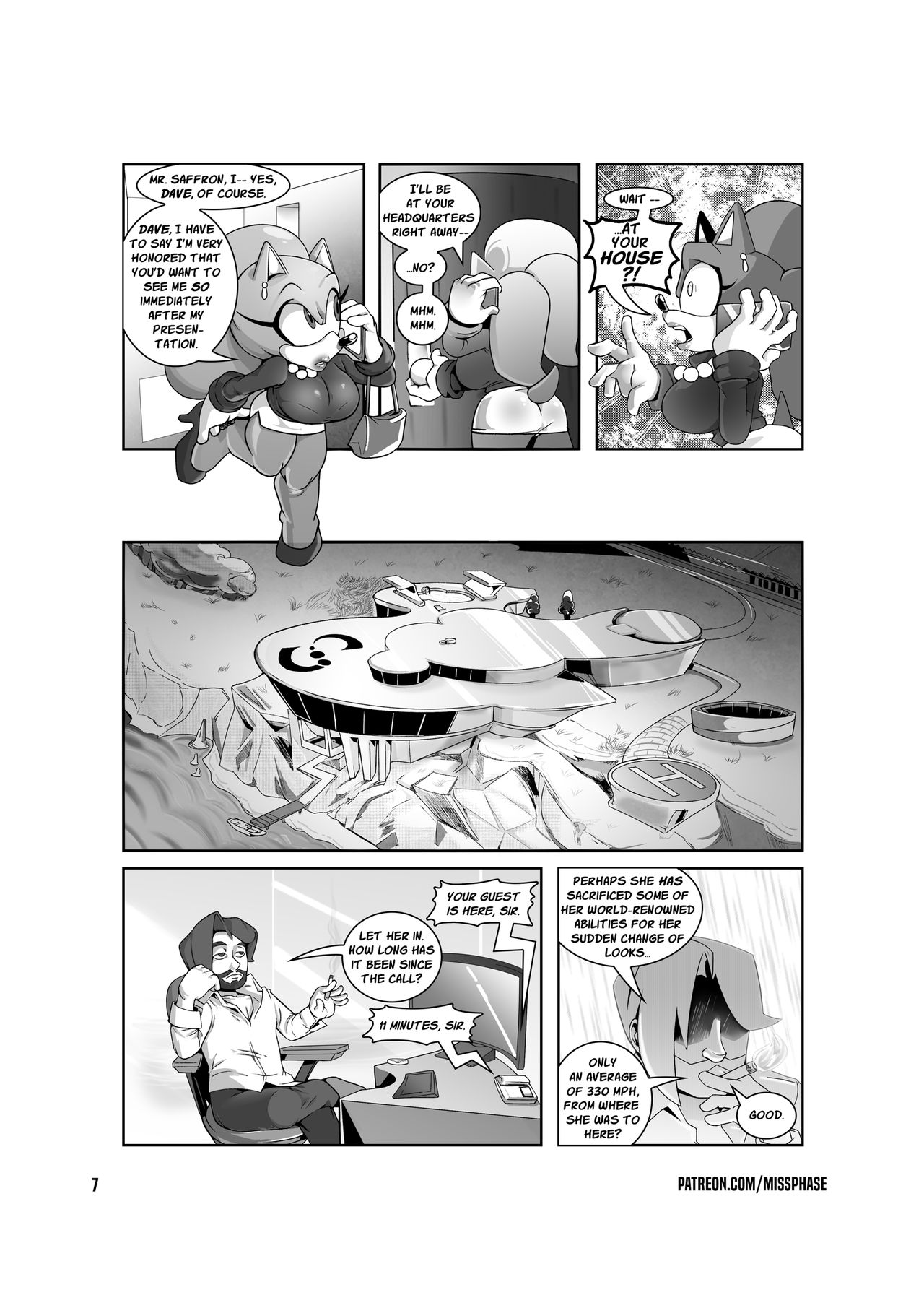 Sonic The Hedgehog- Chief Operative Whore Issue 2- [By Miss Phase]