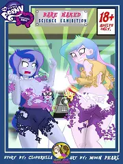 Equestria Girls- Bare Naked Science Exhibition- (My Little Pony)
