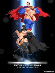 Batman Vs Superman- Thongs of Justice [By Widebros]