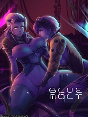 Blue Molt- [By Kinkamashe]