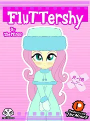 Fluttershy- Equestria Girls- [By Theminus]