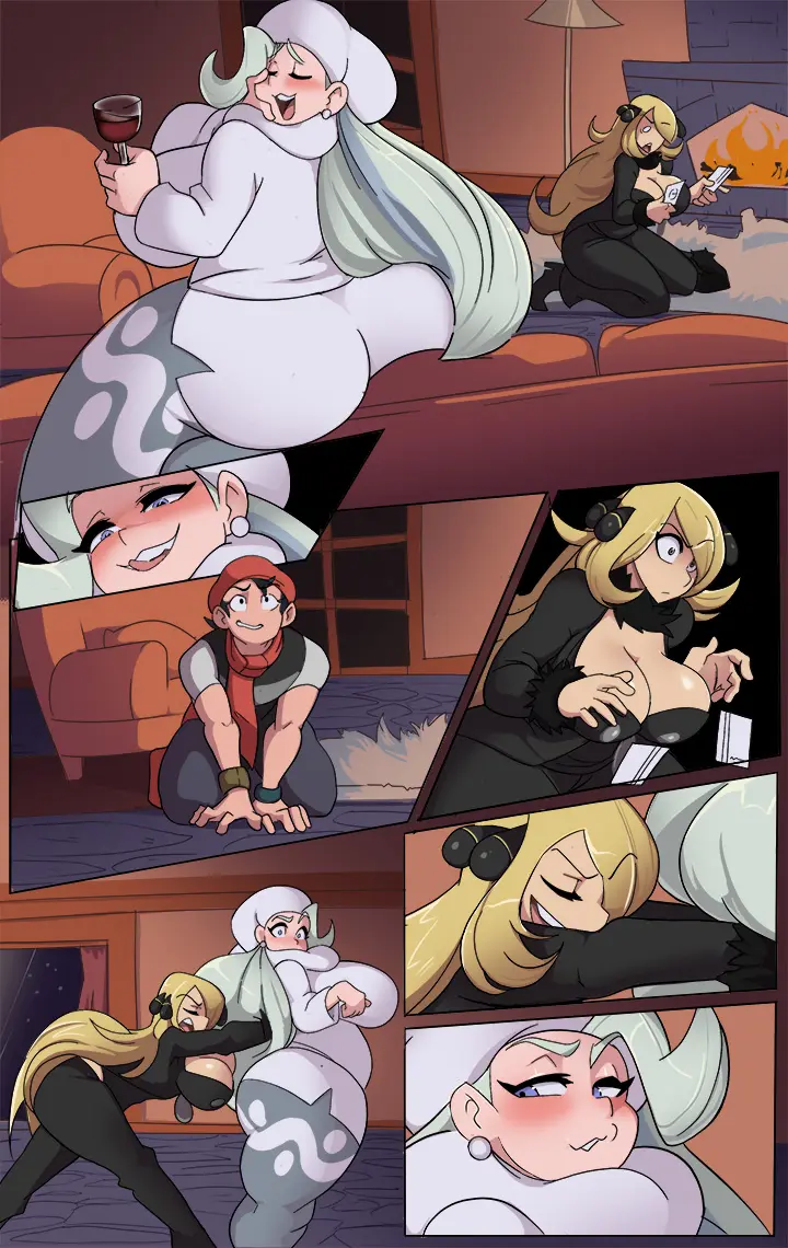 Cynthia’s Guest- Pokemon- By Schpicy