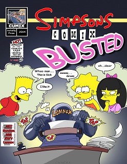 Simpsons Comix- Busted- By Gundam