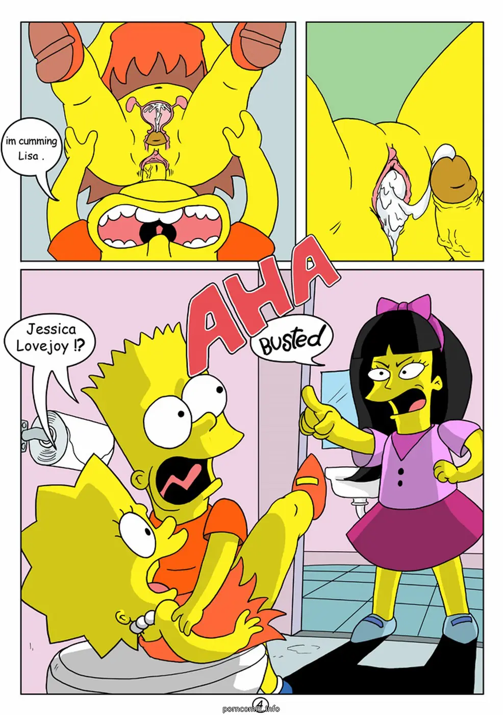 Simpsons Comix- Busted- By Gundam