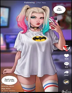 Harley Quinn Ruins- By Aroma Sensei