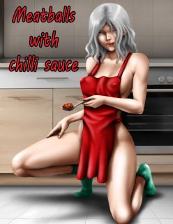 Meatballs with chilli sauce- By Adam-00