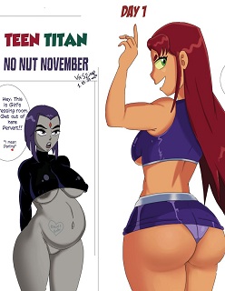 Teen Titans- No Nut November- By VnS2imp
