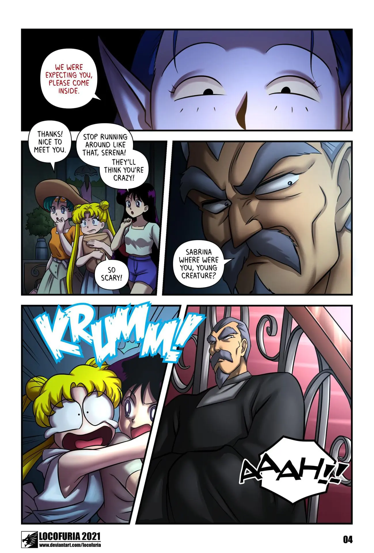The Adams Mansion- By Locofuria