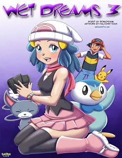 Wet Dreams 3- Pokemon- By Palcomix