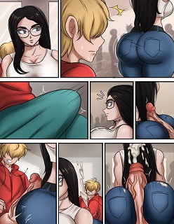 Distracted Buttjob- Avengers- By PsychoStuff