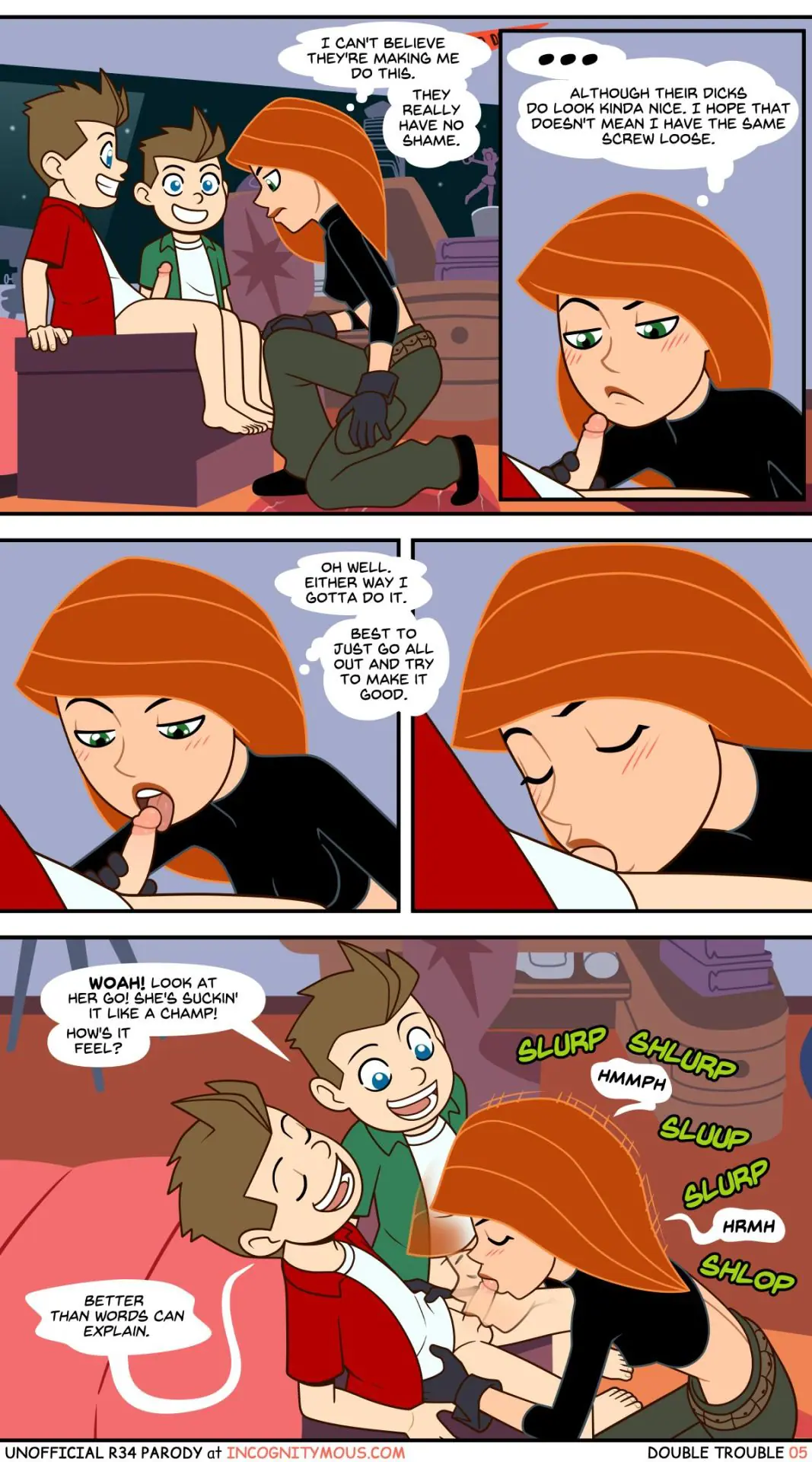 Double Trouble- Kim Possible- By Incognitymous