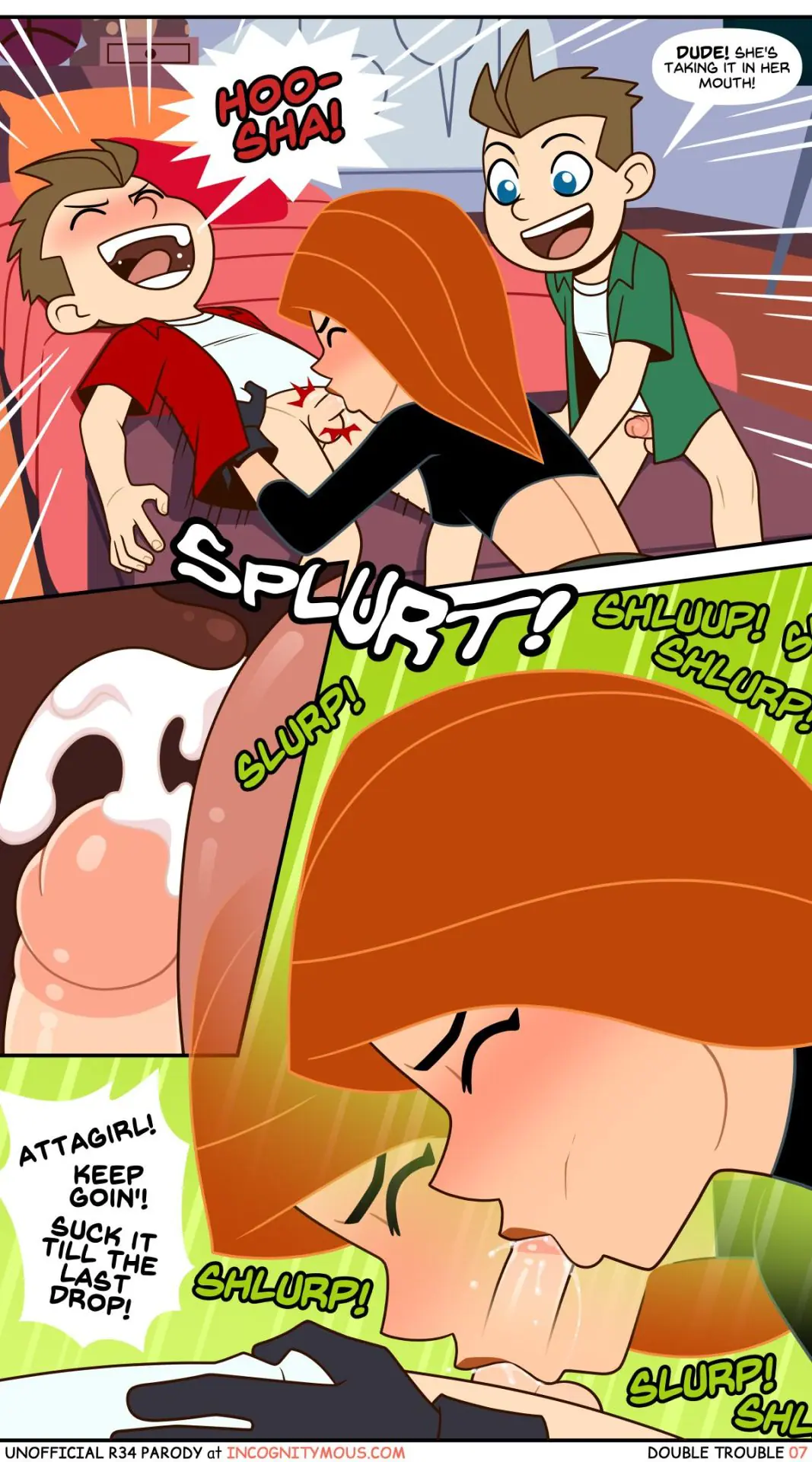 Double Trouble- Kim Possible- By Incognitymous