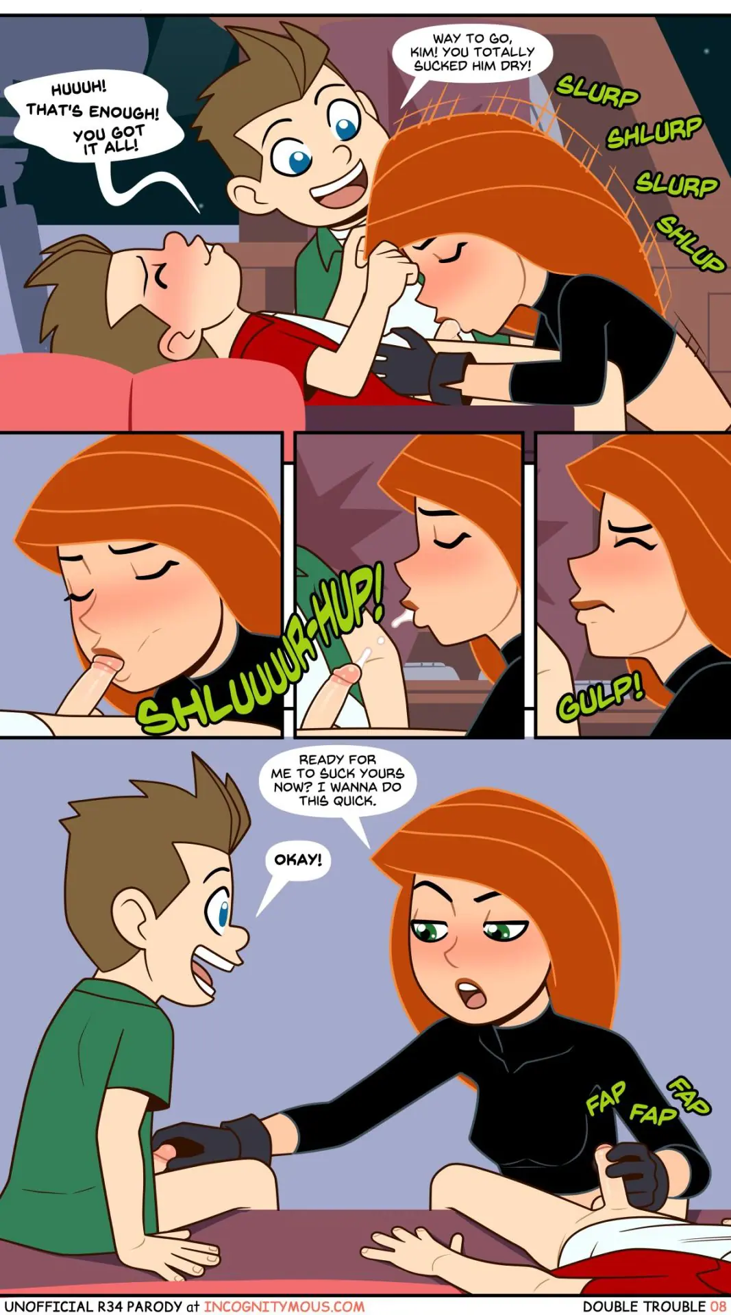 Double Trouble- Kim Possible- By Incognitymous