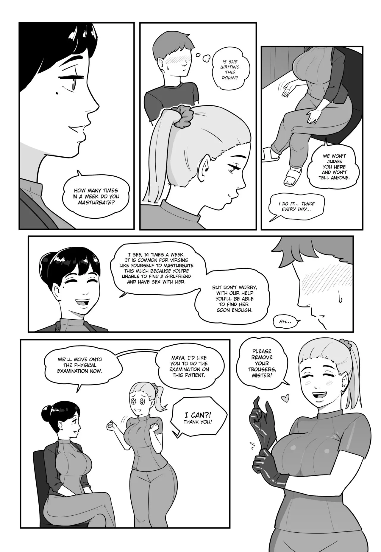Maya’s Virgin Training!- By Mare