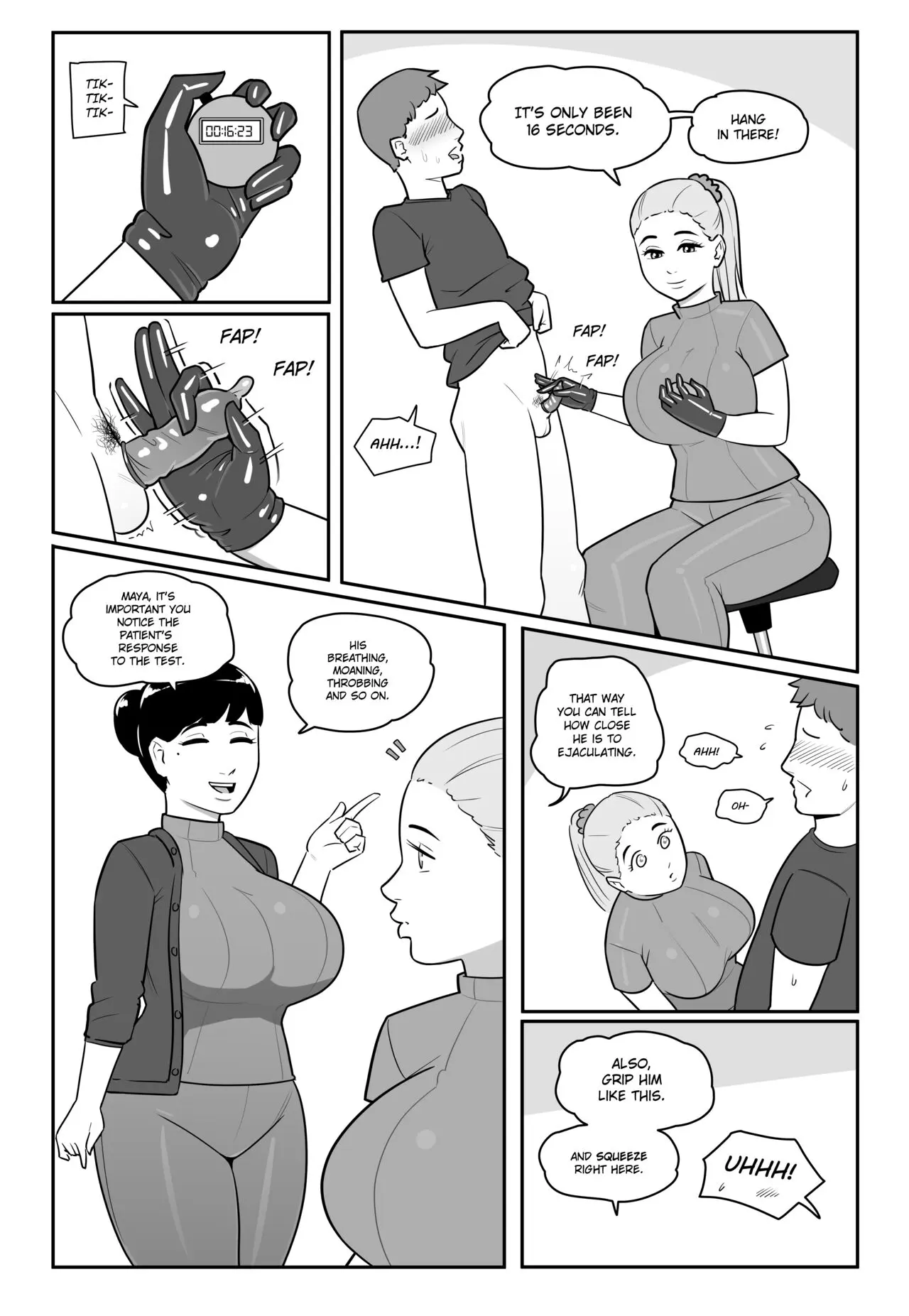 Maya’s Virgin Training!- By Mare