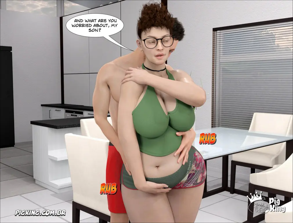 Pregnant 1- Maite- By PigKing