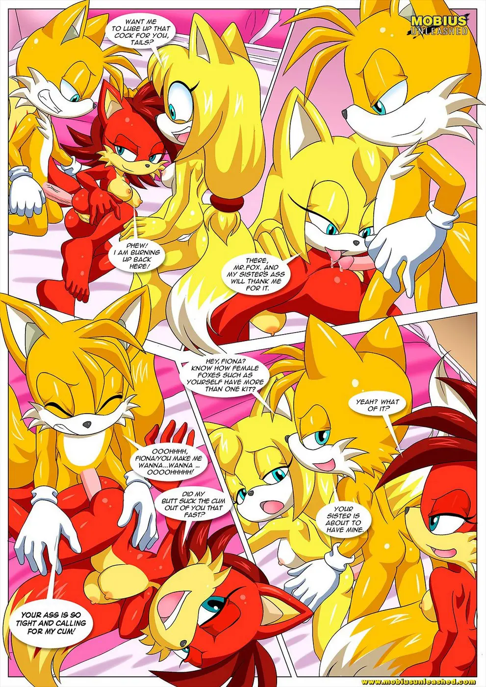 A Cock Among Siblings- Sonic the hedgehog- By Mobius Unleashed