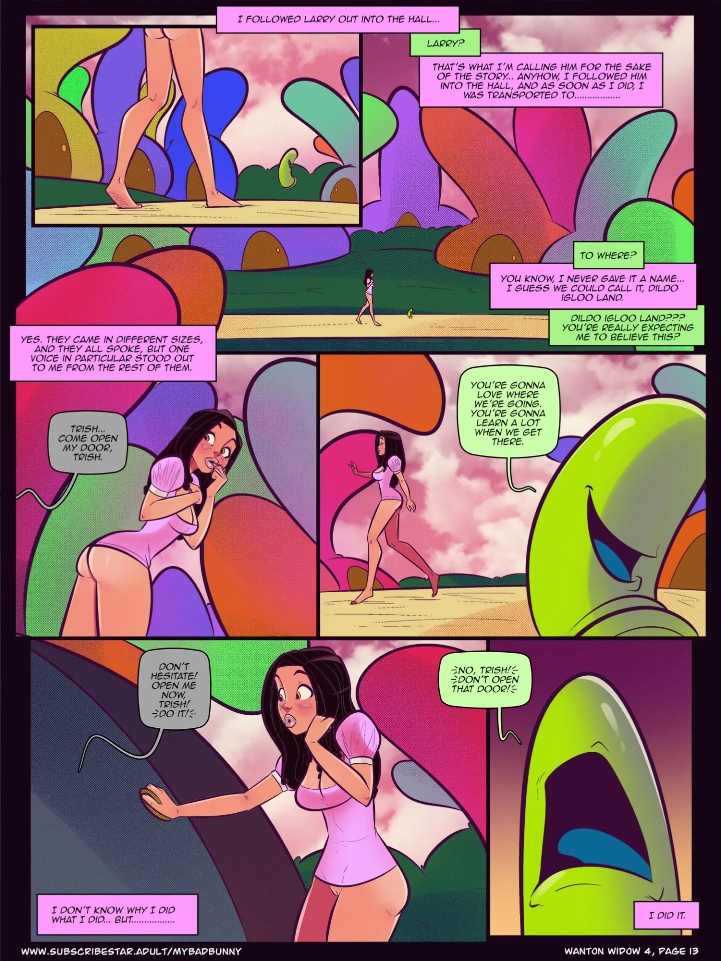 Wanton Widow Issue 4- By My Bad Bunny