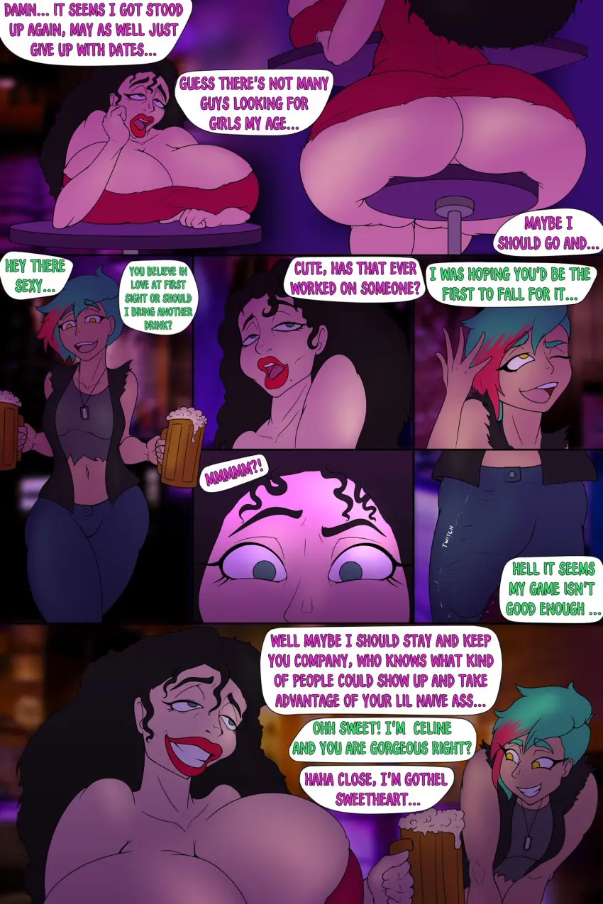 Mother Gothel and Celine- By Vsoulworks