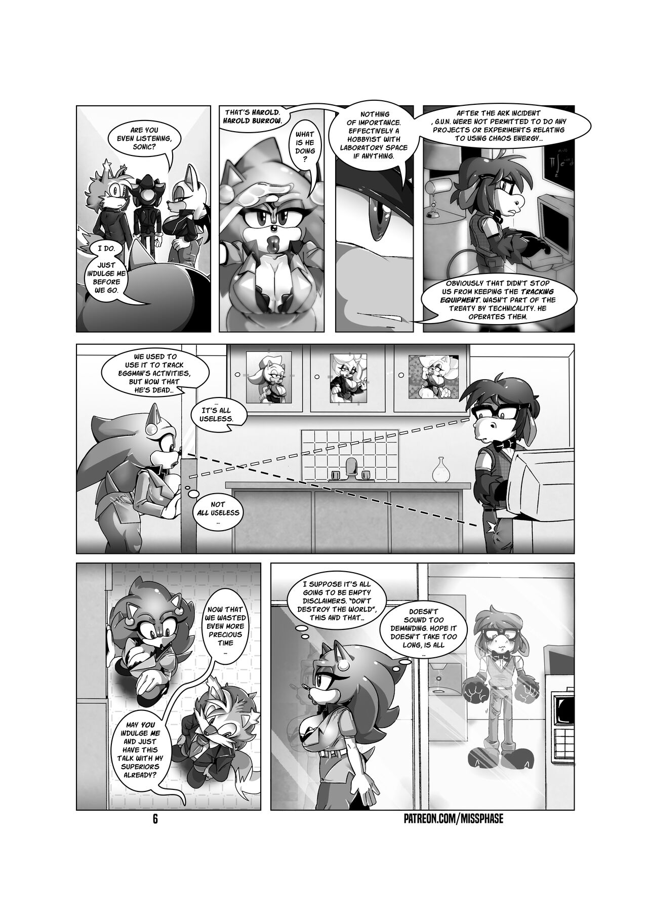 Sonic The Hedgehog- Chief Operative Whore Issue 2- [By Miss Phase]