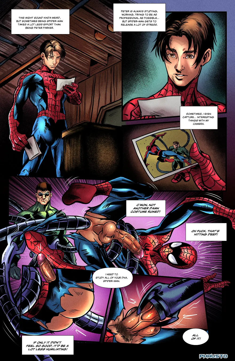 Spider-Tales 1- Spider-man- By Phausto - Hentai Comics Free