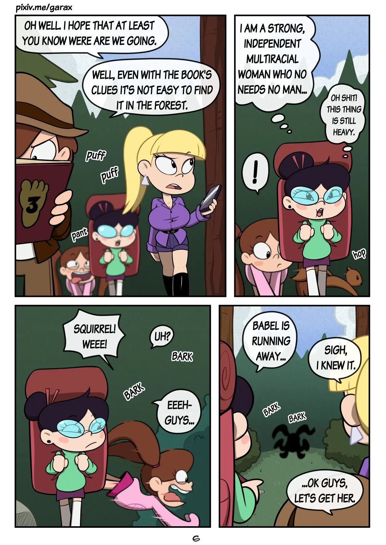 Spring Falls- Gravity Falls- By Garabatoz