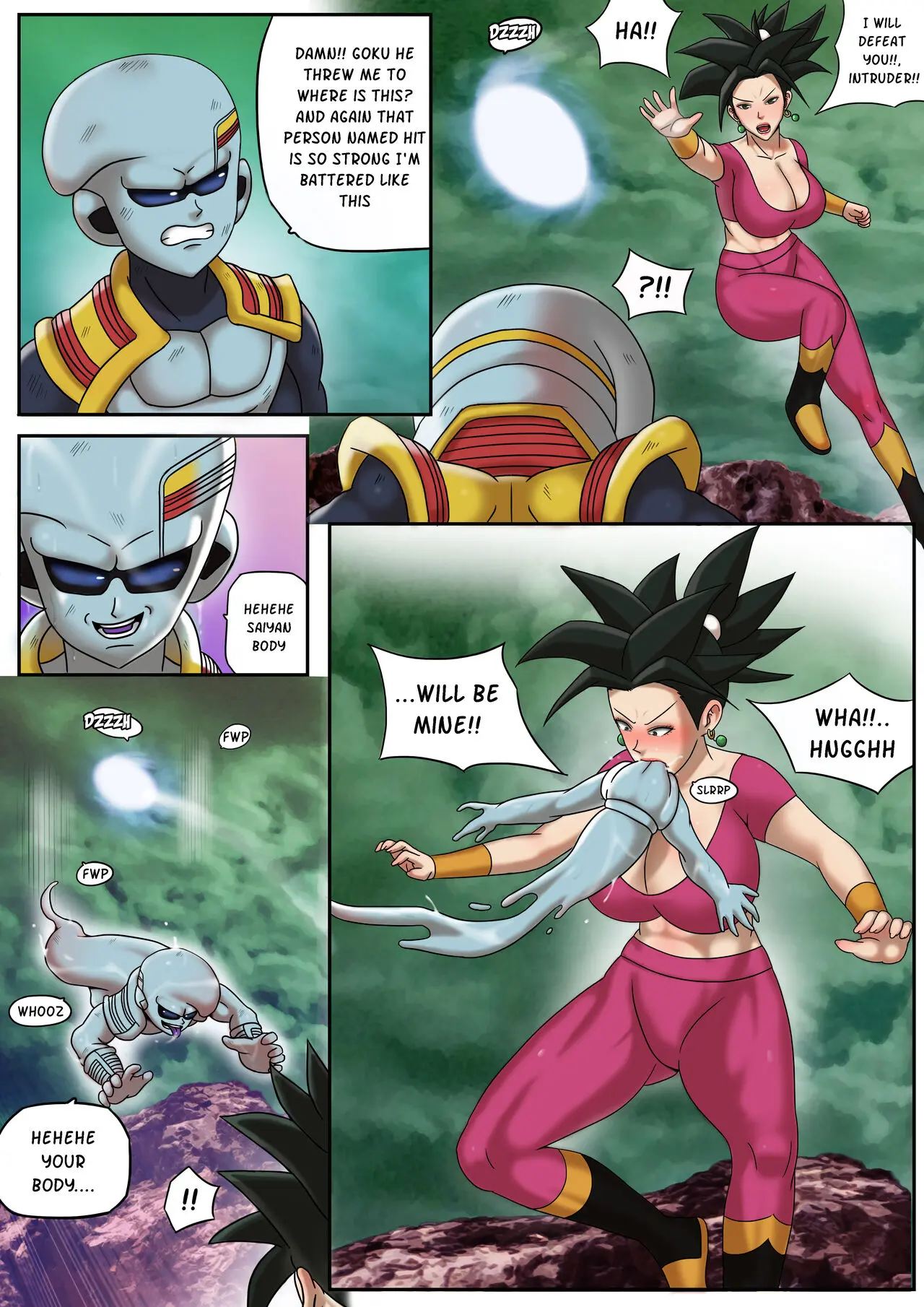 Baby vs Kefla- Dragon Ball Super- By CallMeF - Hentai Comics Free