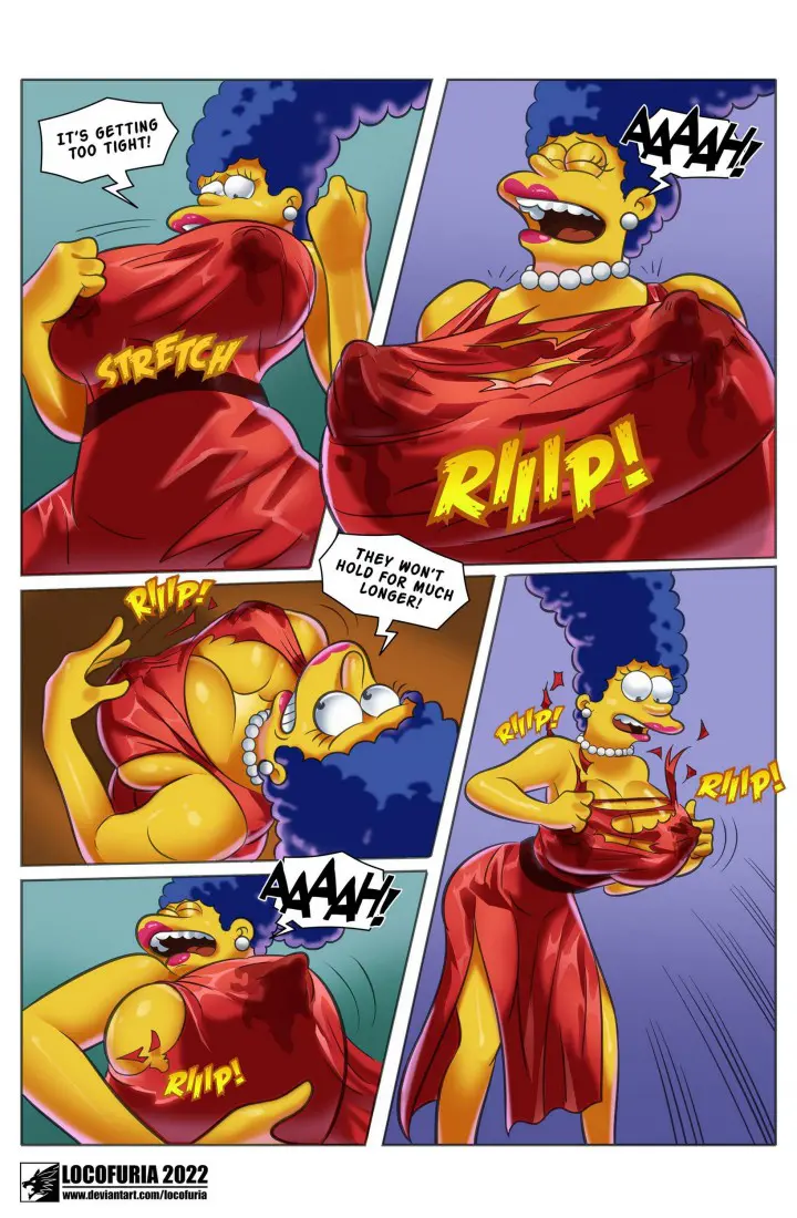 Big Breasts- The Simpsons- By Locofuria - Hentai Comics Free