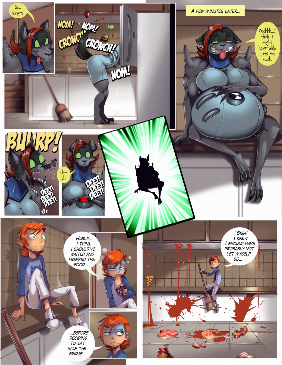 Ben 10- A Casual Day of Aliens- [By Nauyaco] - Hentai Comics Free