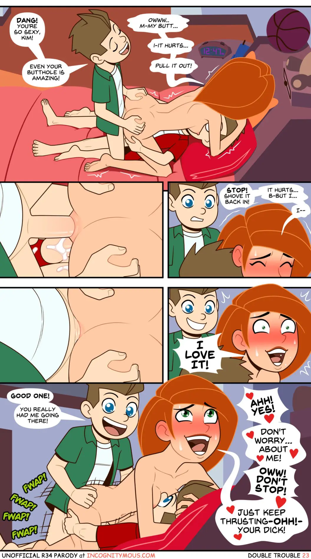 Double Trouble- Kim Possible- By Incognitymous