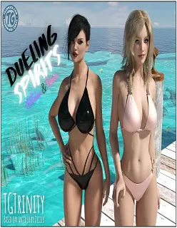 Duelling Spirits, Natalie and Niece- By TGTrinity